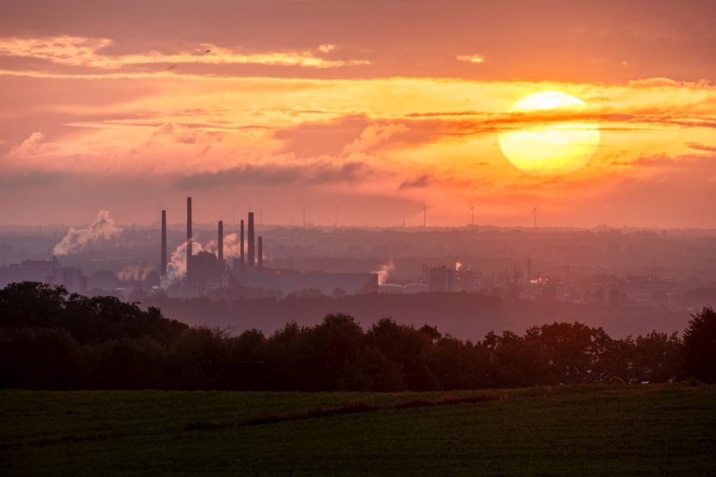 Heavy metal pollution